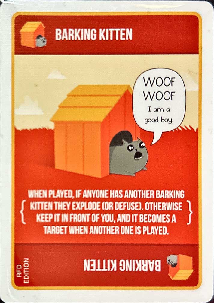 Barking Kitten