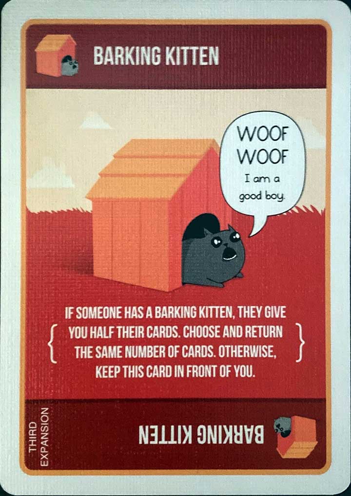 Barking Kitten - Variant 3