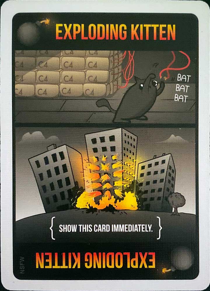 Exploding Kitten - Variant 2