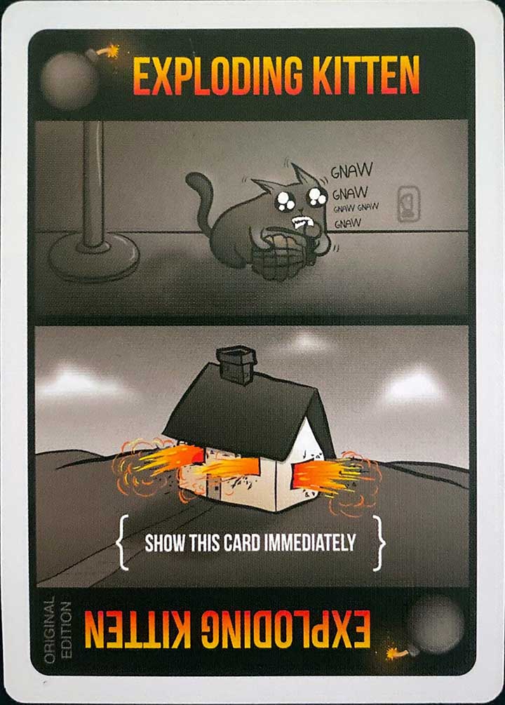 Exploding Kitten - Variant 4