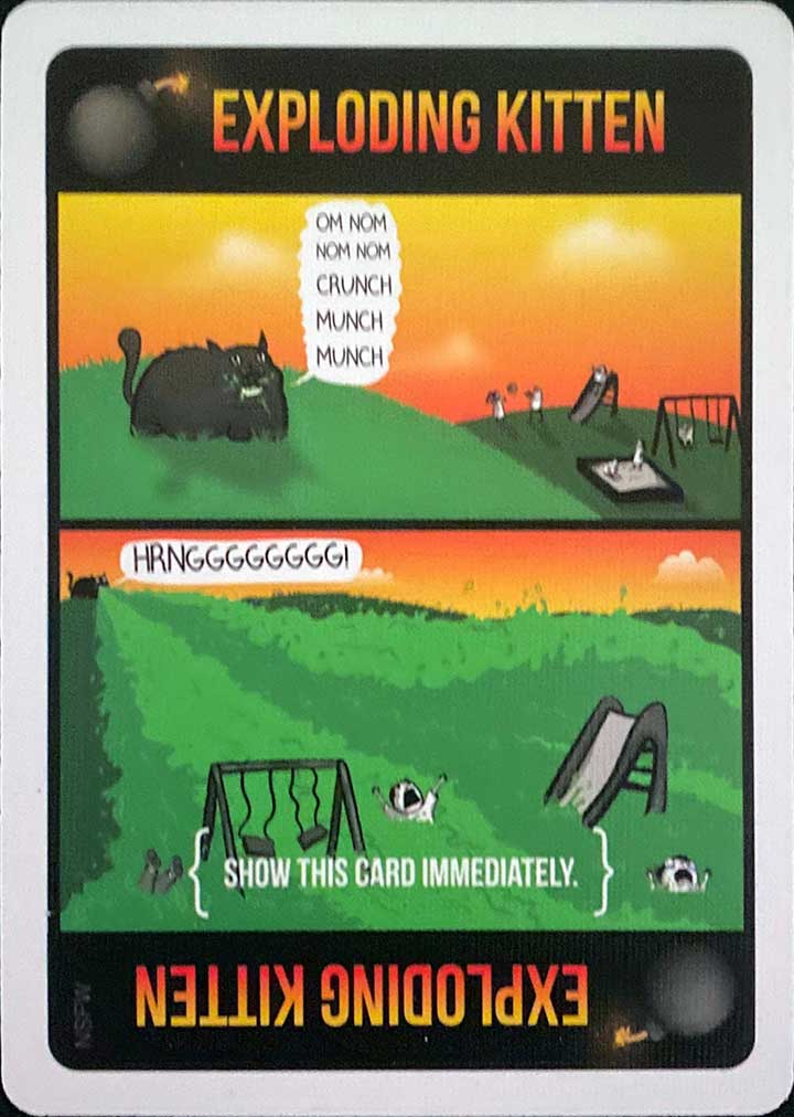 Exploding Kitten - Variant 6