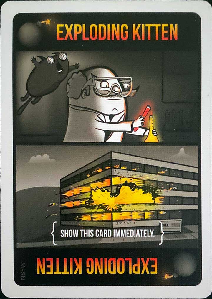 Exploding Kitten - Variant 7