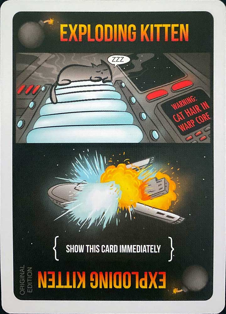 Exploding Kitten - Variant 9